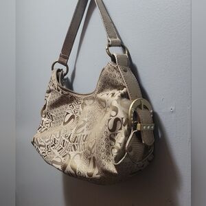 Spring Gold Toned Small Handbag Purse